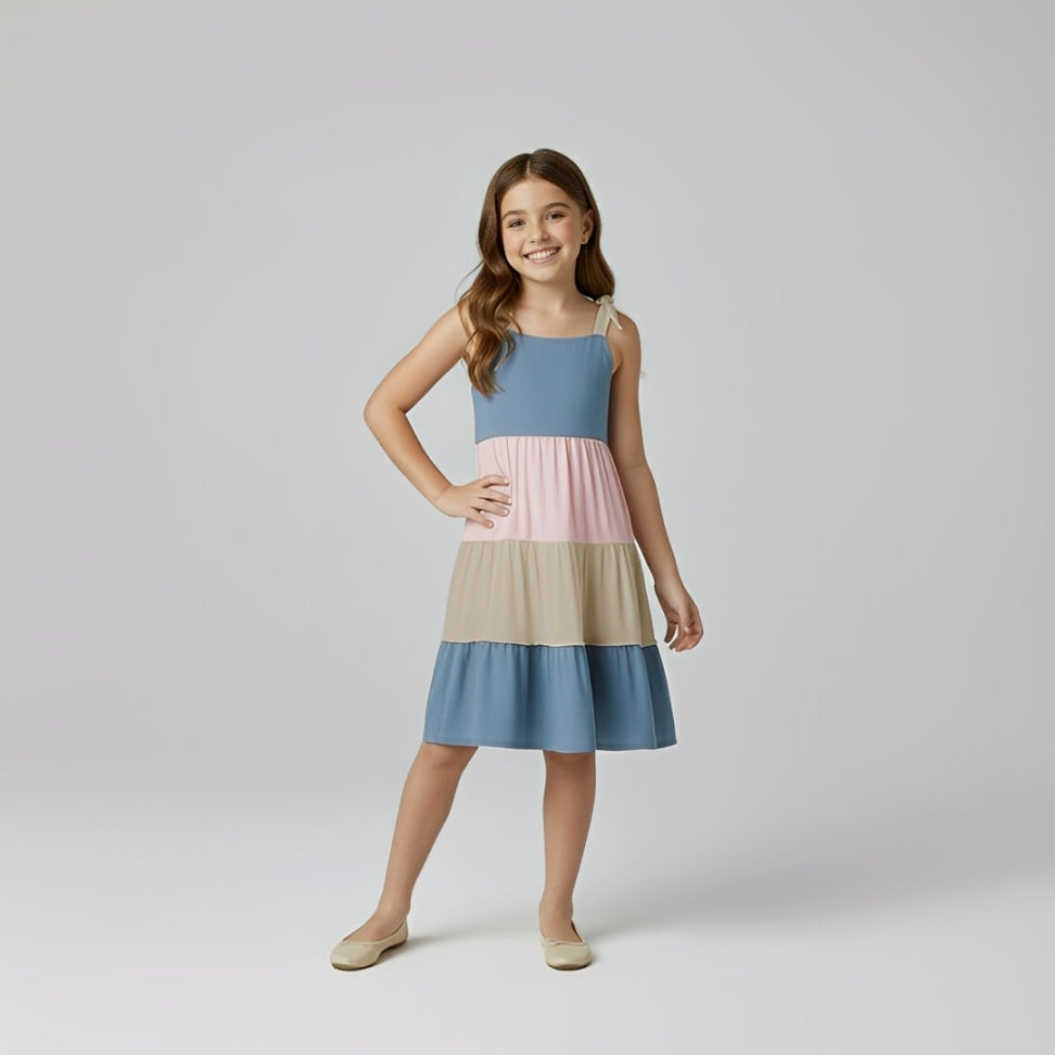 VESTIDO SOFIA CELESTE PRECIO: $59,999