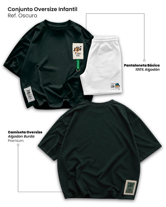 CONJUNTO OVERSIZE OSCURO