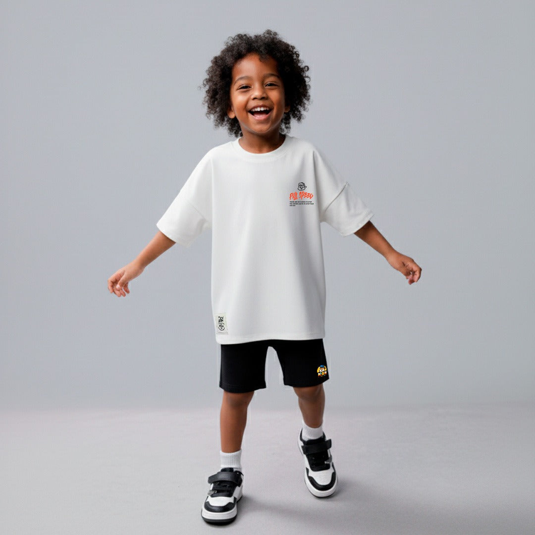 CONJUNTO OVERSIZE BLANCO PRECIO: $69,999