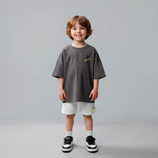 CONJUNTO OVERSIZE GRIS