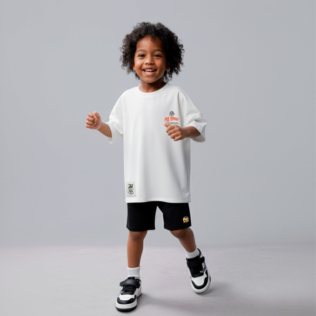CONJUNTO OVERSIZE BLANCO PRECIO: $69,999
