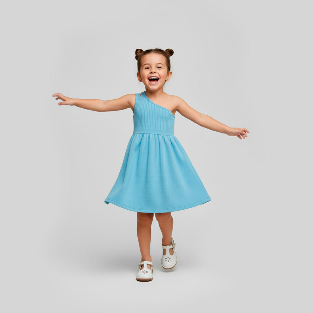 VESTIDO JAZMIN CELESTE PRECIO: $59,999
