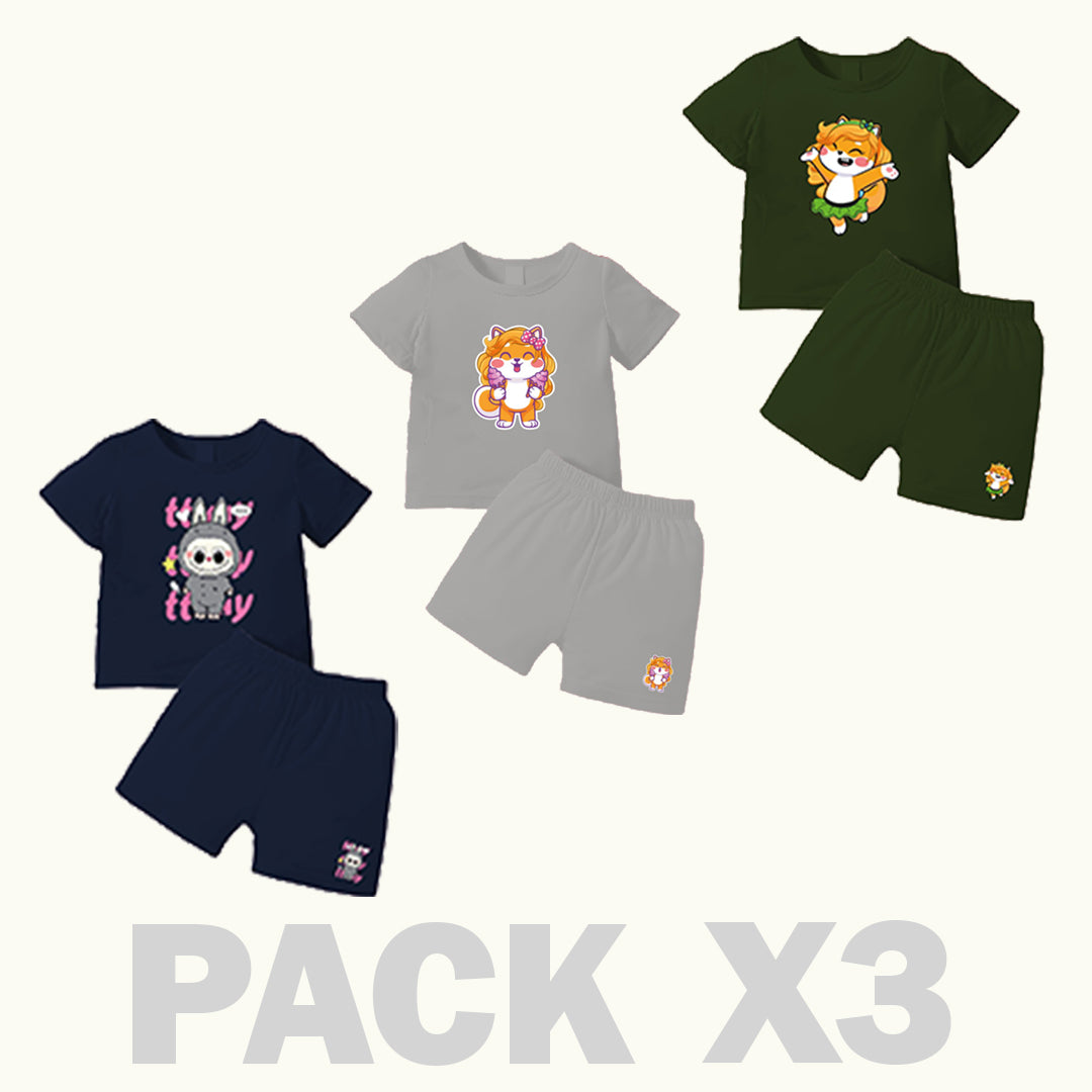 PACK 3 CONJUNTO AGATHA PRECIO: $99,999