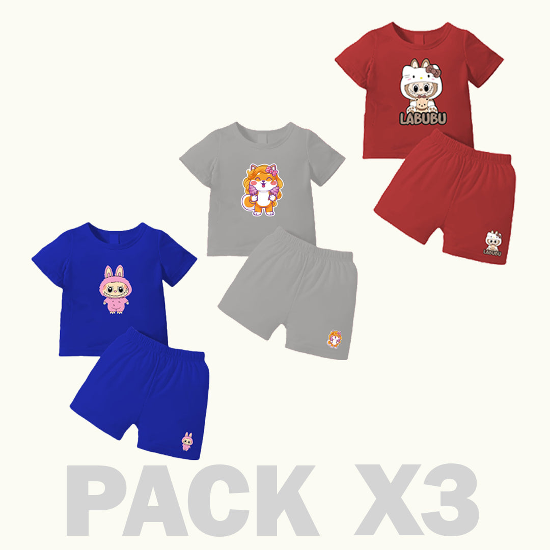 PACK 3 CONJUNTO AGATHA PRECIO: $99,999