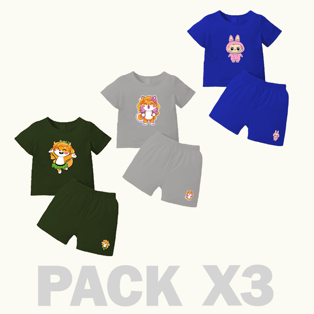 PACK 3 CONJUNTO AGATHA PRECIO: $99,999