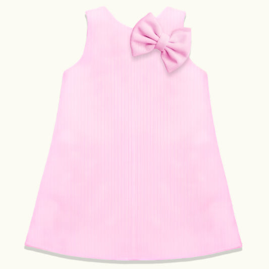 VESTIDO ARIEL ROSADO+ TULA