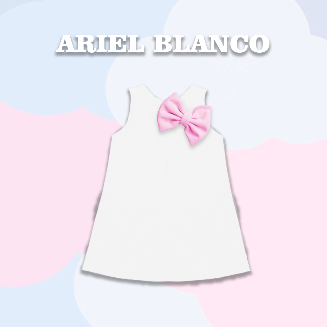 VESTIDO ARIEL - BLANCO -