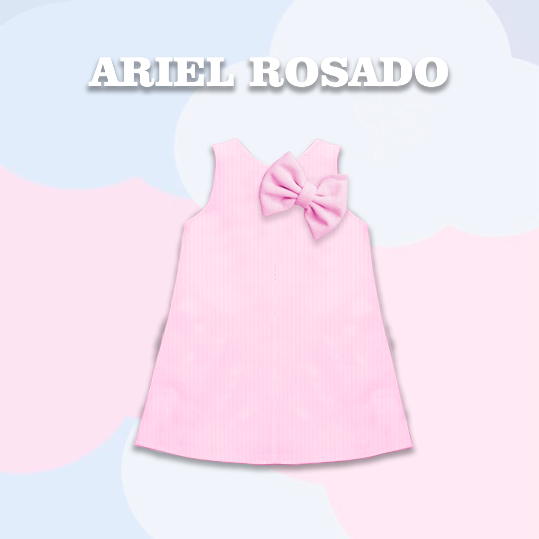 VESTIDO ARIEL - ROSADO -