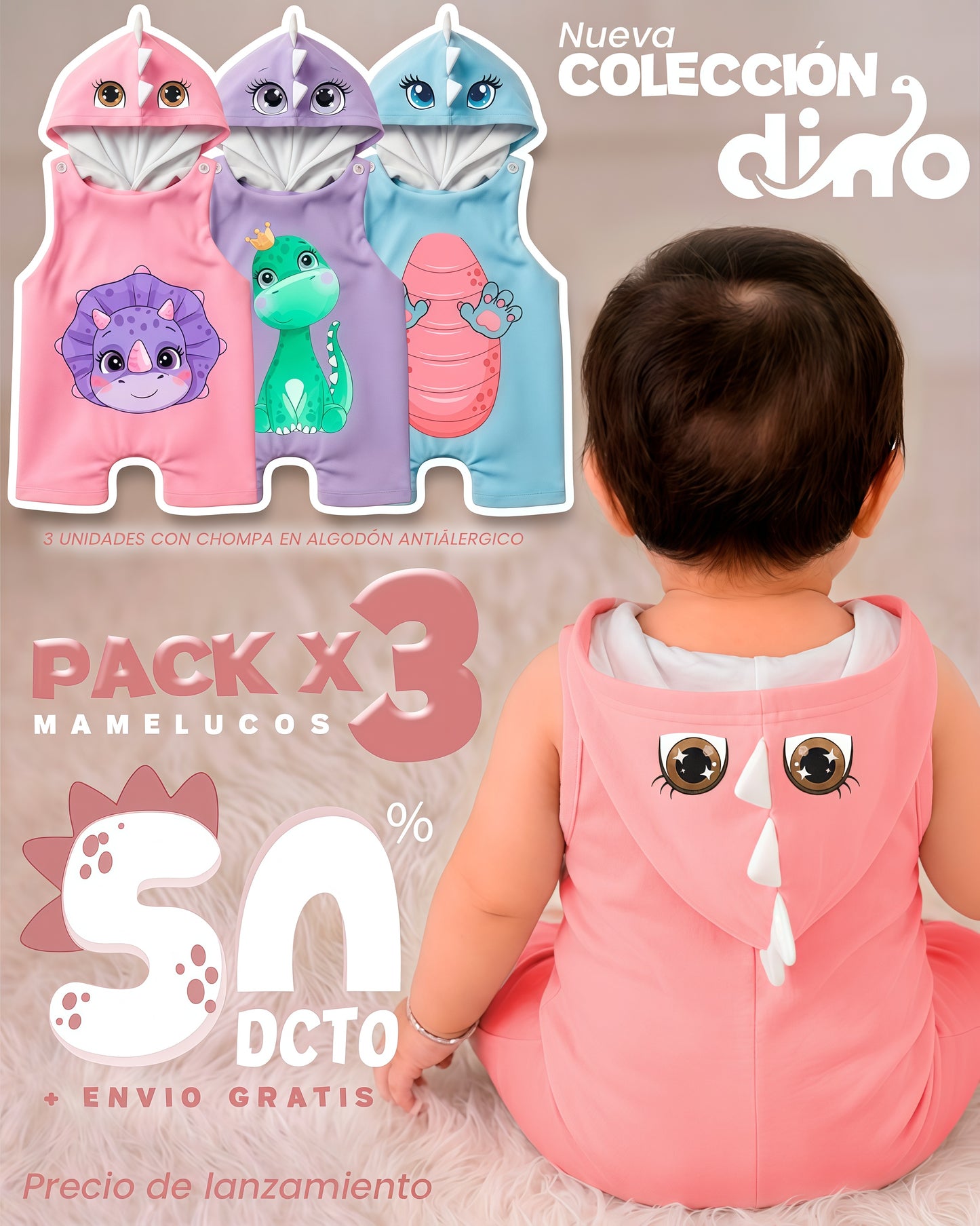 DINO KIDS NIÑA