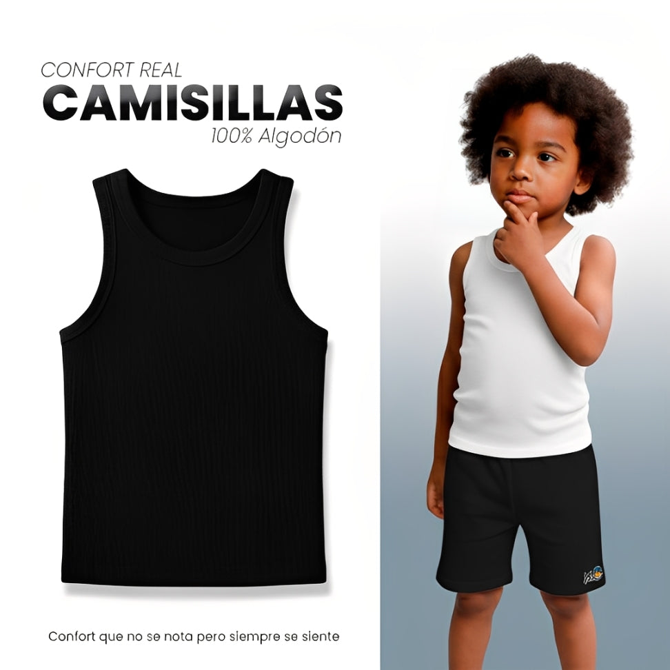 PACK X3 CAMISILLAS DE NIÑO