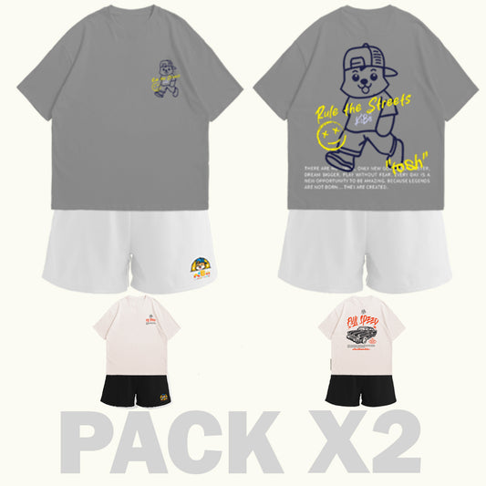 PACK X2 CONJUNTOS PREMIUM  + TULA