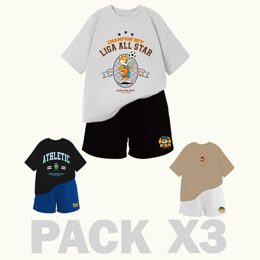 CONJUNTOS DEPORTIVOS DE NIÑO  + TULA OBSEQUIO