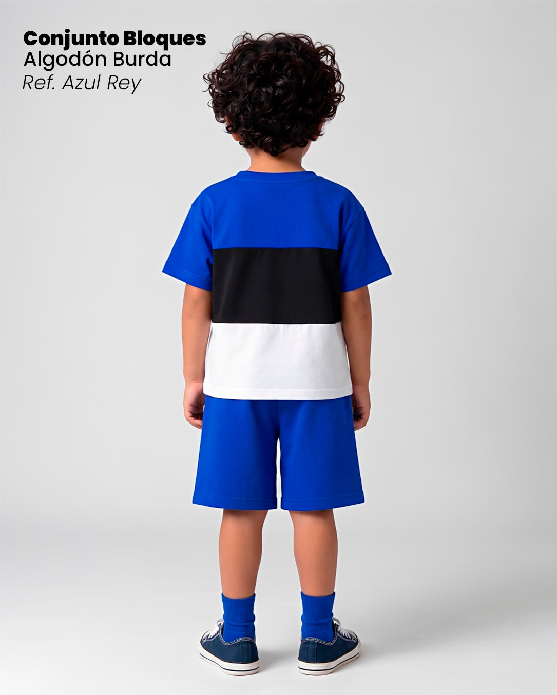 CONJUNTO DE BLOQUES  AZUL REY