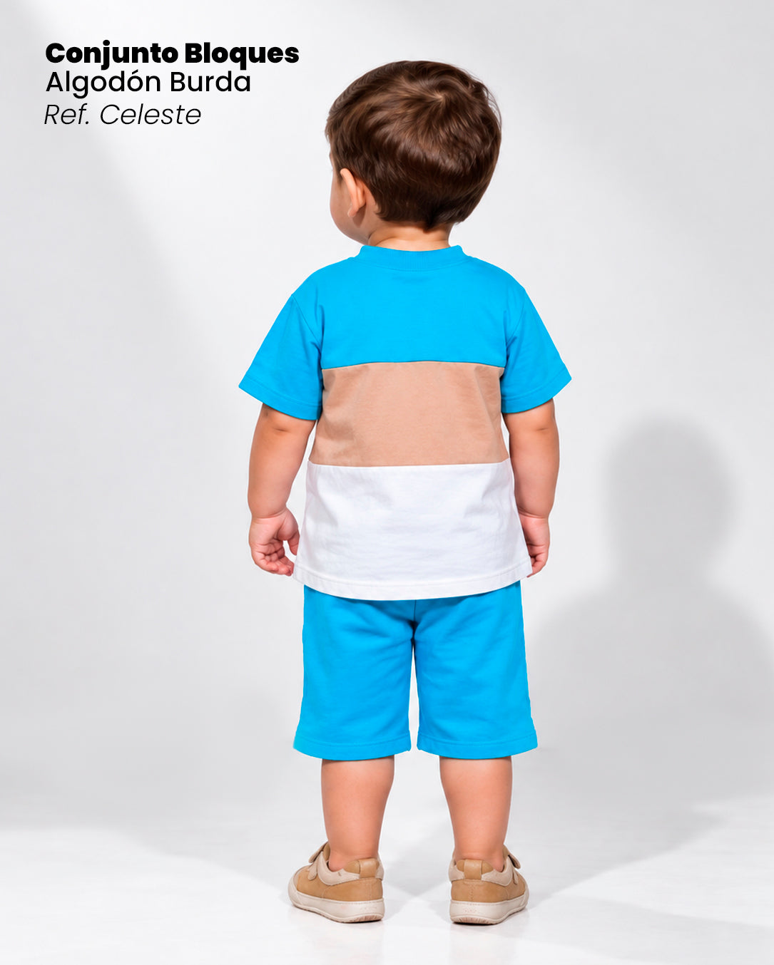 CONJUNTO DE BLOQUES  CELESTE