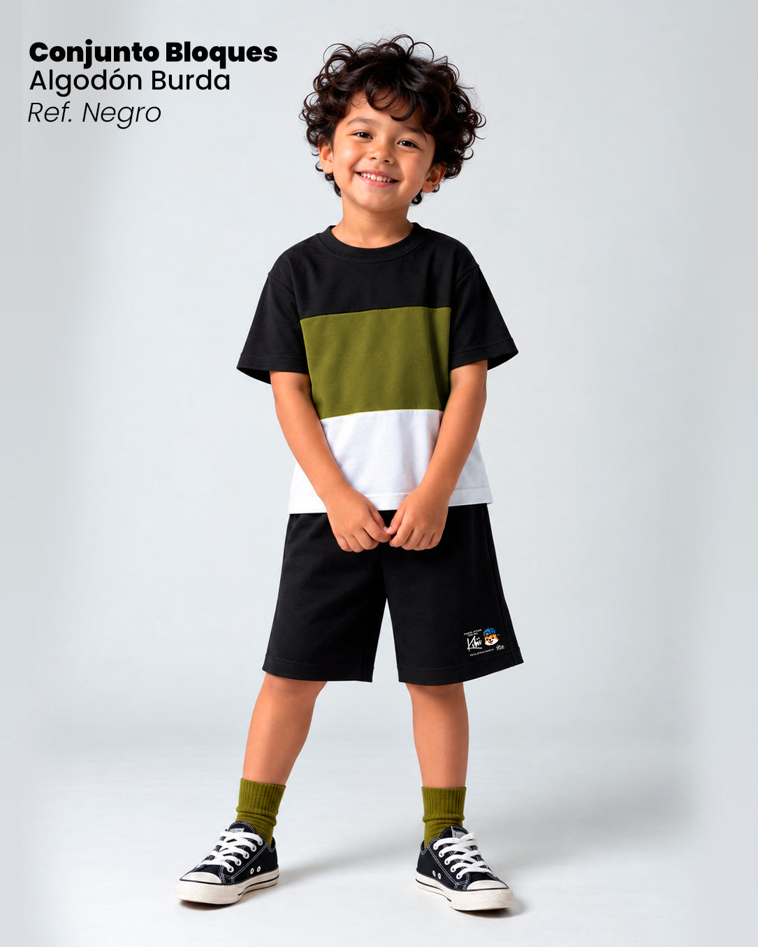 CONJUNTO DE BLOQUES NEGRO