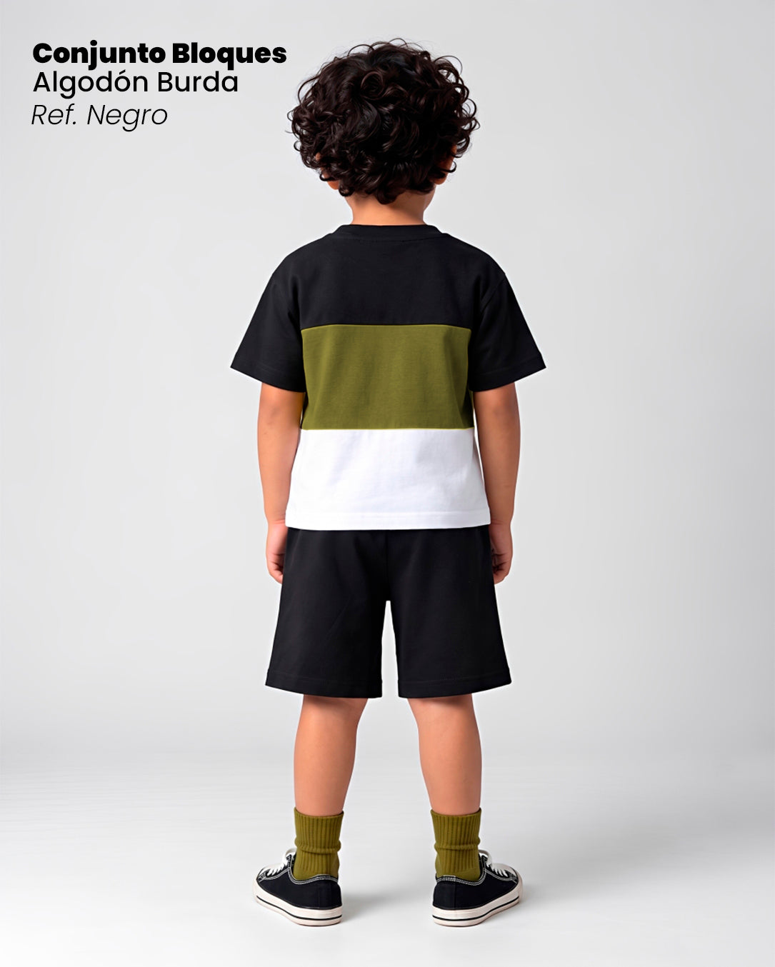 CONJUNTO DE BLOQUES NEGRO
