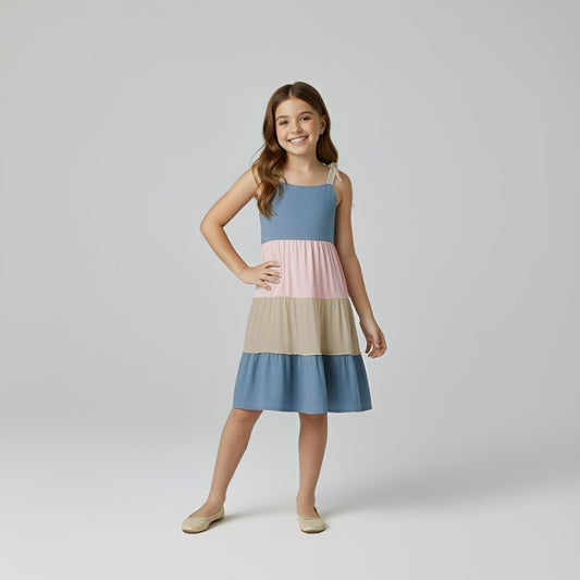 VESTIDO SOFIA  CELESTE  PRECIO: $59,999