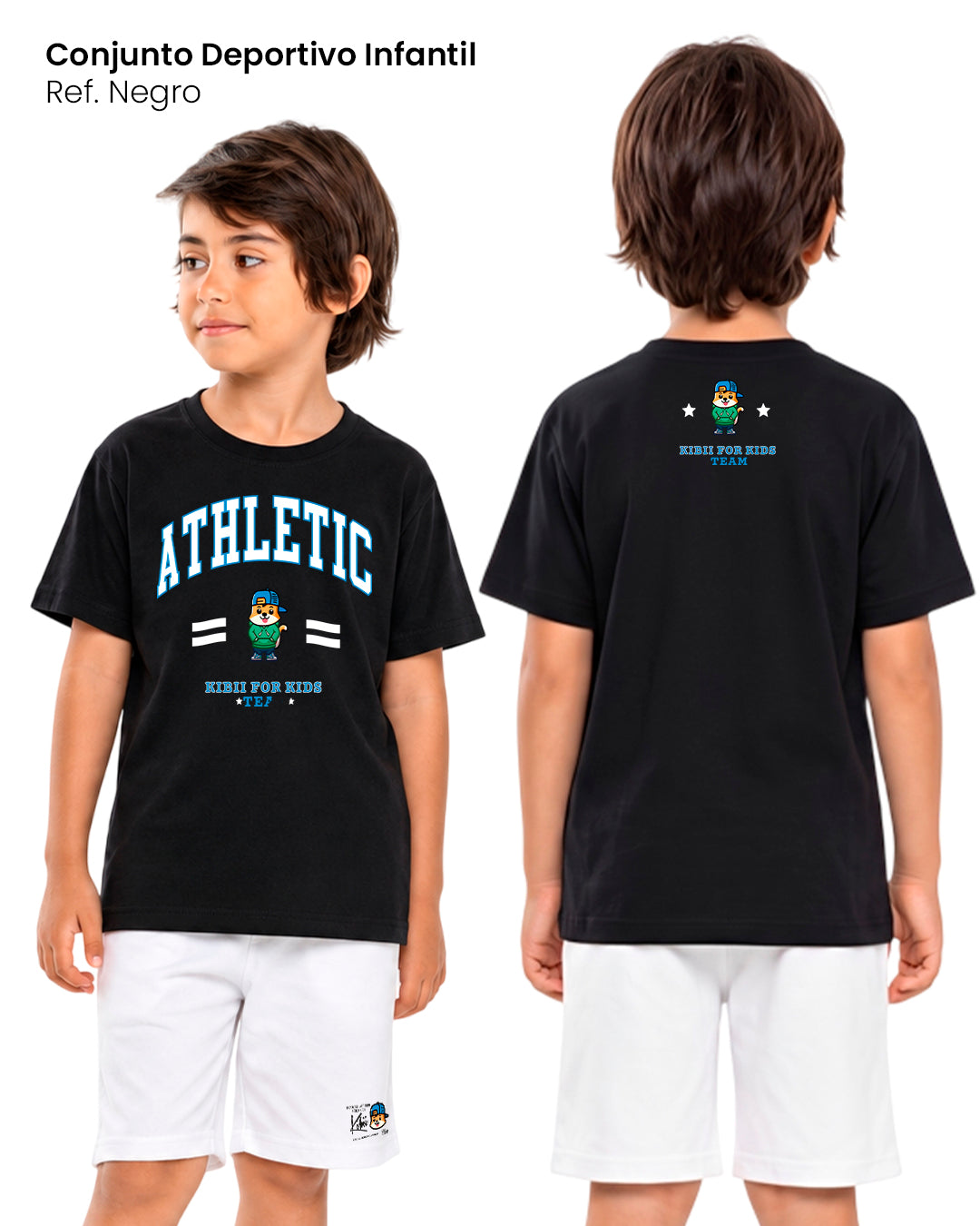 CONJUNTO DEPORTIVO NEGRO