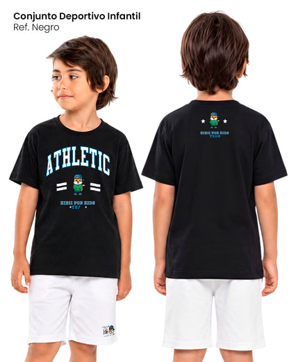 CONJUNTO DEPORTIVO NEGRO