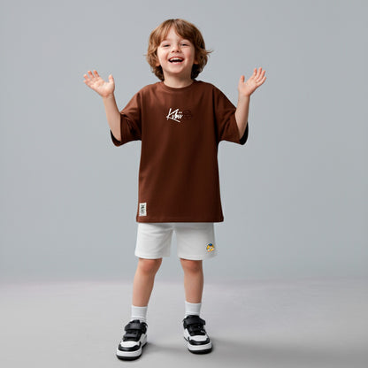 CONJUNTO OVERSIZE CHOCOLATE     PRECIO: $69,999