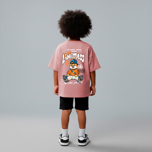 CONJUNTO OVERSIZE GUAYABA