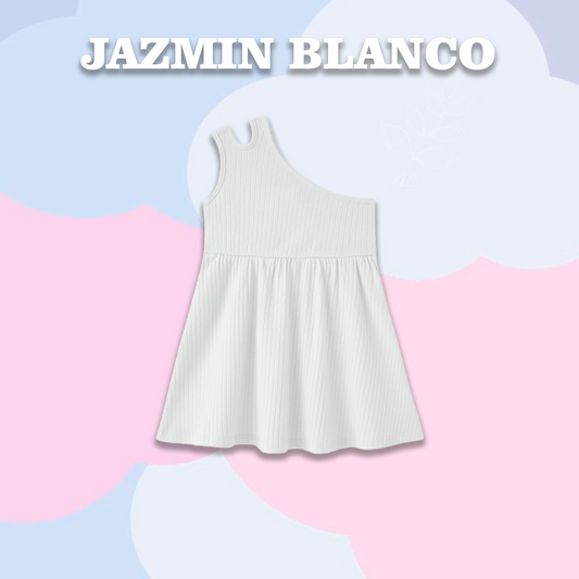 VESTIDO JAZMIN - BLANCO -