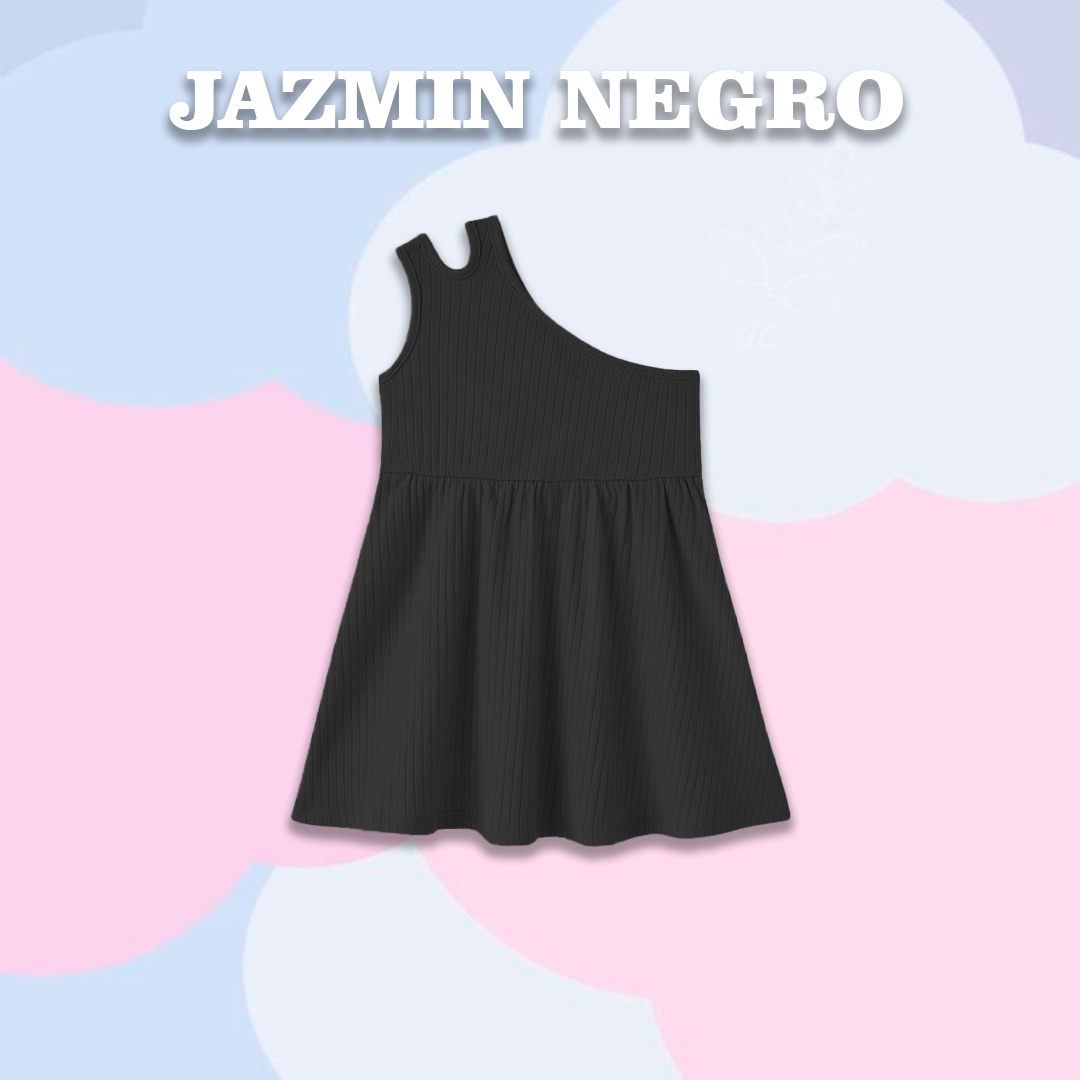 VESTIDO JAZMIN - NEGRO -