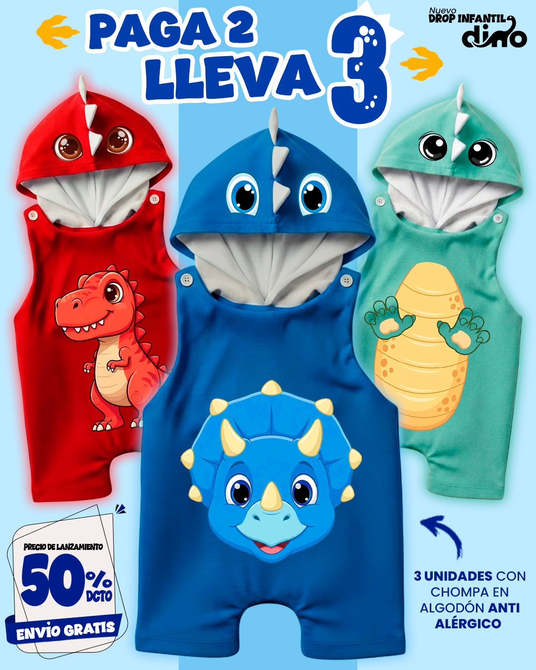 DINO KIDS NIÑO