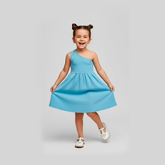 VESTIDO  JAZMIN  CELESTE