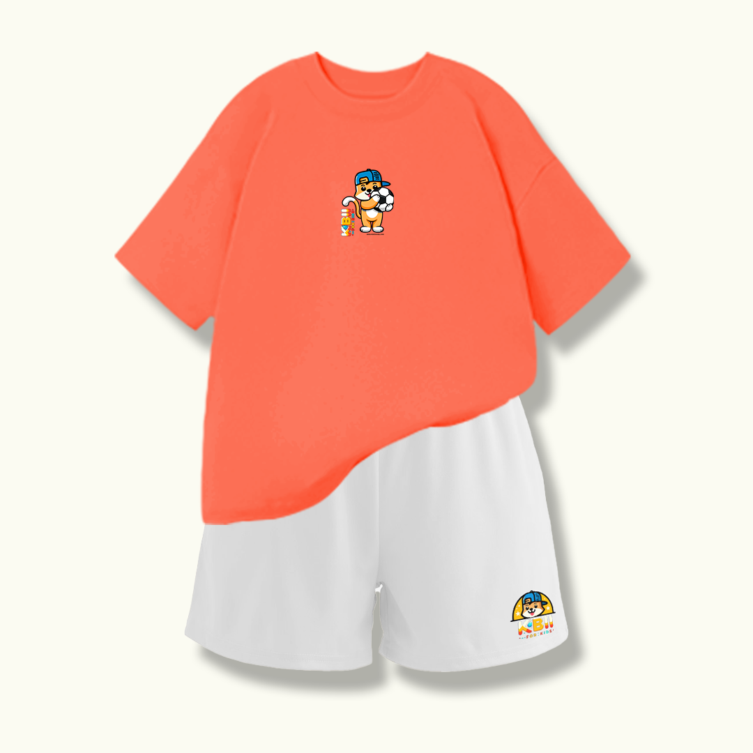 CONJUNTO DEPORTIVO NARANJADO + TULA