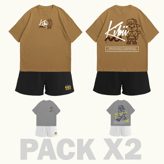 PACK X2 CONJUNTOS PREMIUM  + TULA