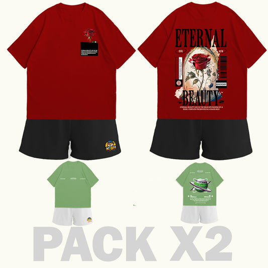 PACK X2 CONJUNTOS PREMIUM  + TULA