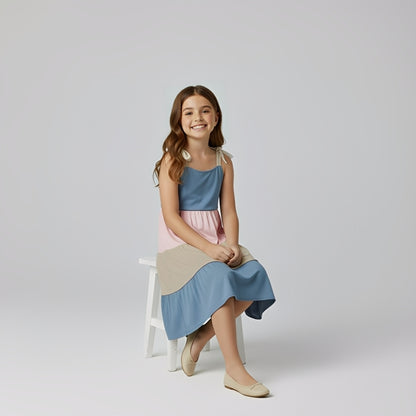 VESTIDO SOFIA  CELESTE  PRECIO: $59,999