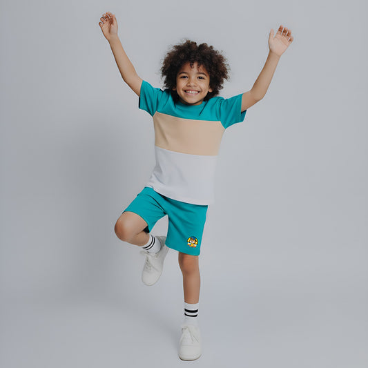 CONJUNTO DE BLOQUES  CELESTE