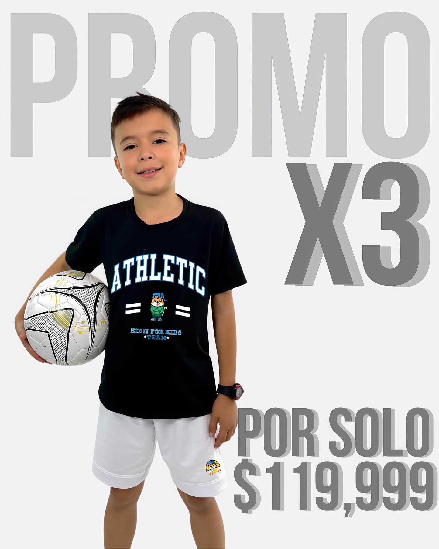 PROMO X3 conjuntos niño deportivo MAS TULA OBSEQUIO