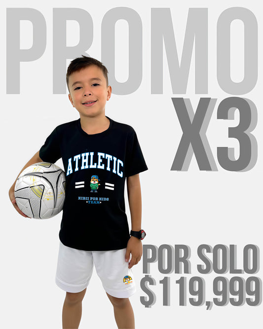 PROMO X3 conjuntos niño deportivo MAS TULA OBSEQUIO