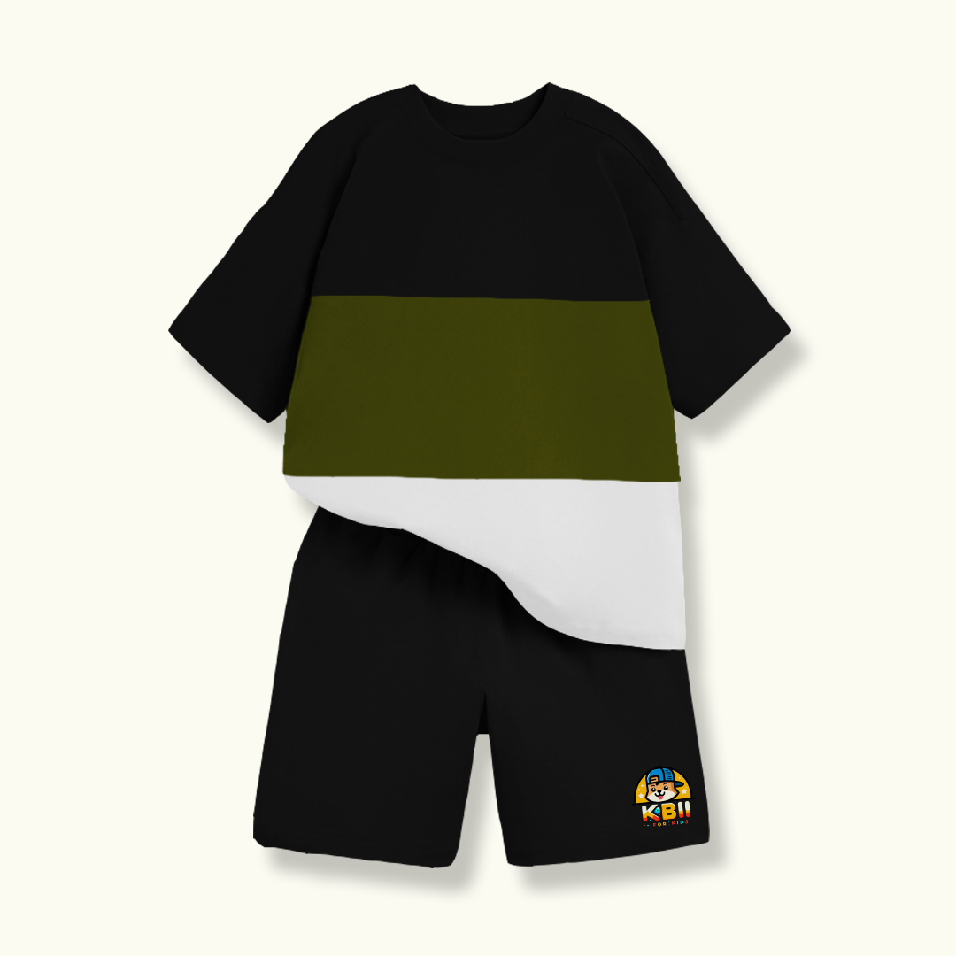 CONJUNTO NIÑO BURDA NEGRO + TULA