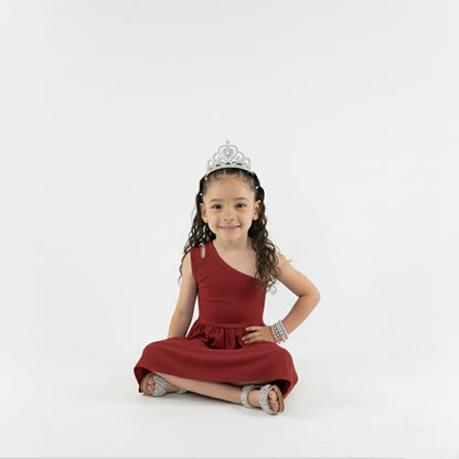 VESTIDO JAZMIN ROJO PRECIO: $59,999