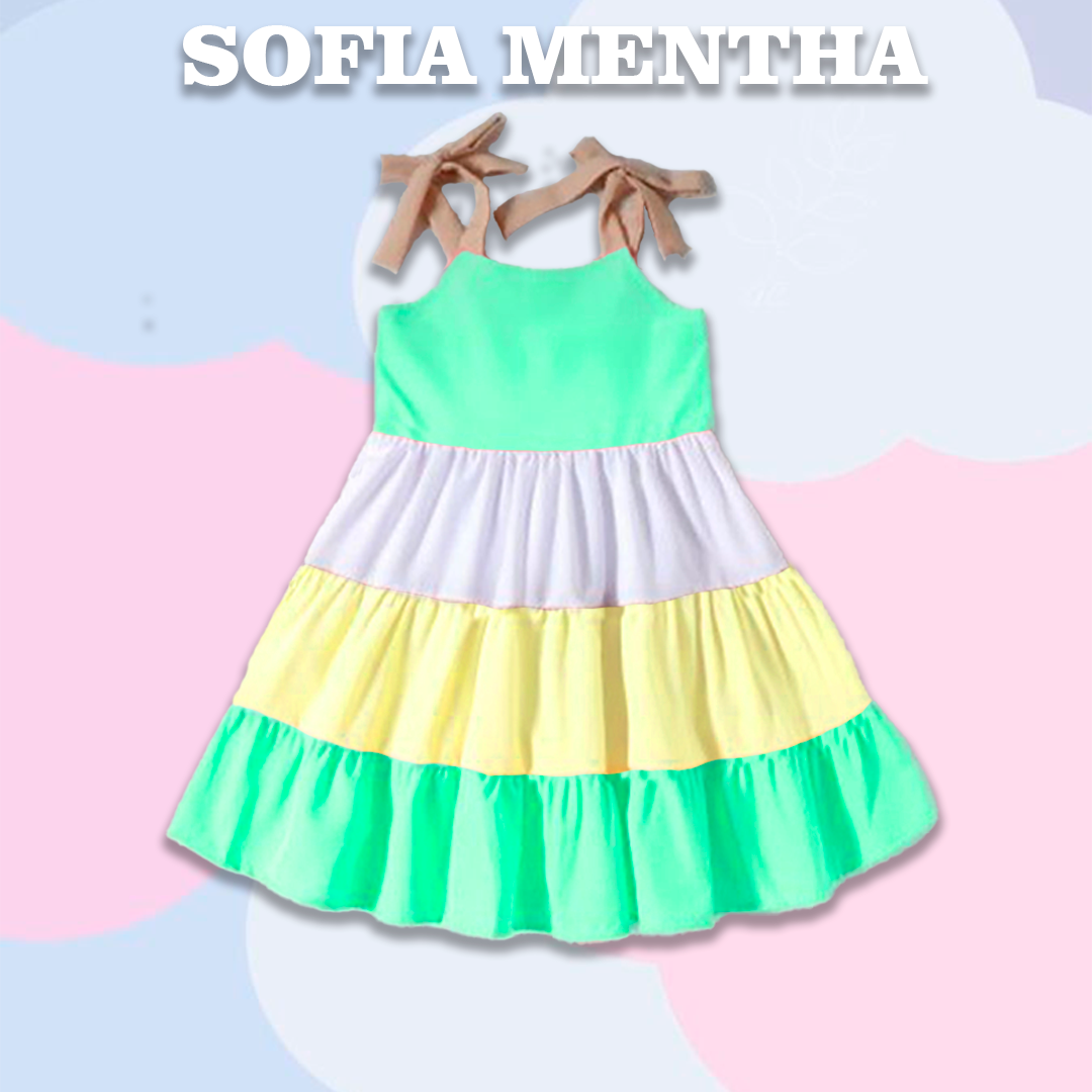 VESTIDO SOFIA - MENTHA -